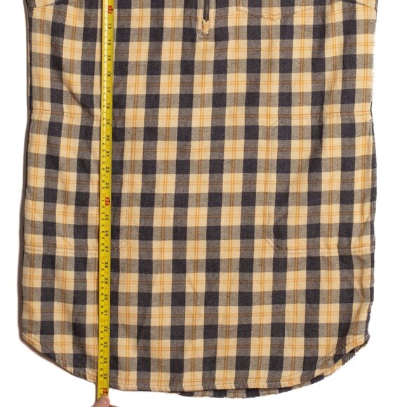 Toad&Co Bodie 1/4 Zip Long Sleeve Plaid Dress Size L - Picture 8 of 10